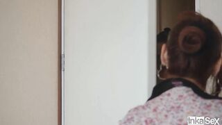 Cousin caught smelling his stepsisters' lingerie