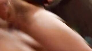Hoe blows on penis before getting nailed
