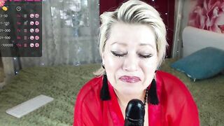 Inside a homemade performance with my fan)) Beauty older web cam thot AimeeParadise: toy sucking off, toy pounding and sincere conversation))