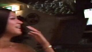 Sultry Dark Haired Dig Rough Cock Deep into Her Twat