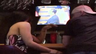 Sultry Dark Haired Dig Rough Cock Deep into Her Twat