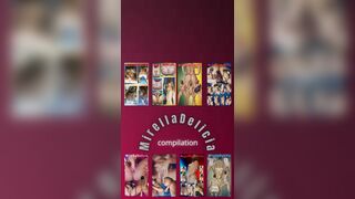 Mirelladelicia compilation photos and videos exhibitionism, masturbation, having fun with vibrators, striptease....