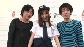 Japanese turned on college girl 19 yo does a mode performance and ends up inside a gang bang