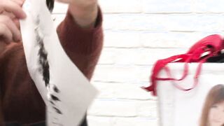Japanese turned on college girl 19 yo does a mode performance and ends up inside a gang bang