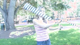 Whitezilla Stretches the Hole of Ball Dirty Nichole