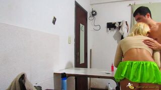 Sex on the table with a submissive and very shy barely legal-year-older cunt with mouth full movie inside fap