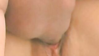 Freaky cheerleader gets her twat fingers then banged inside bed by a dude