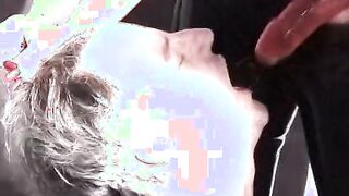 Naked man is booty-slapped and whipped by domina