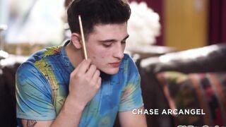 OhBoyGod.com - Dee Williams is the hottest milf into the business!! Her stepson Chase Arcangel is studying and struggling with geometry and cougar's long boobies comes inside handy!