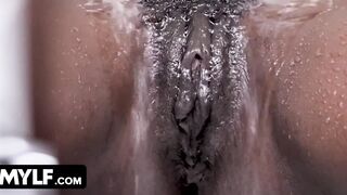 MYLF - Amazing Milfs Offer A New Whole Meaning To A beauty And Steamy Shower Fucking Movie