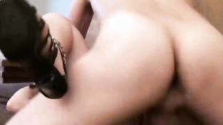 Junges Goth 18 Yo Dark Hair laesst sich fuer ein paar scheine vor der kamera ficken