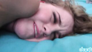 Adorable Faced Kinsley Eden Looking Forward To Nailed The Dude She Just Meeting