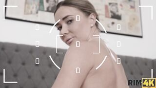 RIM4K. Sweet doll pleases photographer with head and anal pleasure