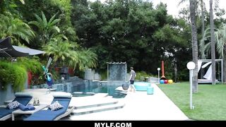 Huge Titties Mom Krissy Lynn Needs Full Service From Her Pool Boy
