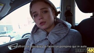 DEBT4k. 18 Year Old Bae vuole andare a fare shopping, ma prima fa schifo