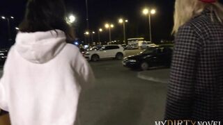 Clockwork Victoria - cunt with mouth is tricked by coworker and husband in booty-penetration