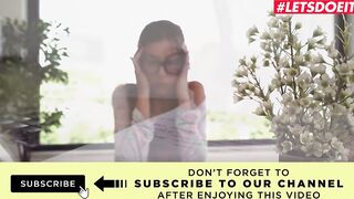 AGirlKnows - Anya Krey & Megane Lopez Bombshell Butt Romanian Lesbo 18 Year Old Insane Fingered Orgasms By The Pool With Her Gf