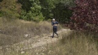 Ripped Her Leggings And Nailed Into The Park - Outdoors Sex