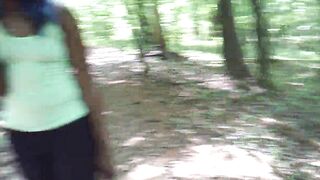 romp into the woods