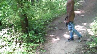 romp into the woods