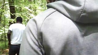 romp into the woods