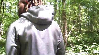 romp into the woods