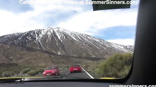Undressing into Outdoors at SummerSinners
