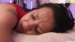 LaNovice - Johana White Hot Romanian Cutie Blows And Fucks Lucky Dude - AMATEUREURO