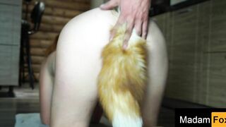 Pounded a Fox inside the butt. MadamFox Anal