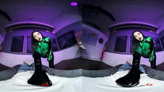 Teens Inside Catsuit Alex Coal As Shego Teaching You How To Become Villain