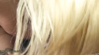 ULTRA FREAKY BOMBSHELL with SUPER TITTED & LARGE ROUND BUTT EJACULATES MULTIPLE TIMES CLOSE UP ï¿½ Kyra sexy is a Nympho!