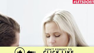 WhiteBoxxx - Beautiful Blonde Lola Myluv Wakes Up To A Long Penis And Fucks It - LETSDOEIT