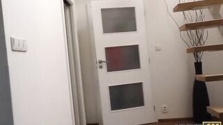 HUNT4K Dude is watching how his gf give fellatio and gets fuck