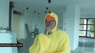 Happy Easter!!! hot Blonde Eighteen with Huge Natural Boobies Gets Her Asshole Hammered inside point of view