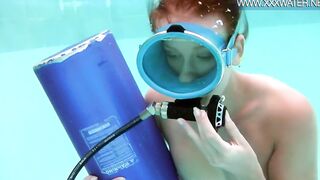 Swimming pool orgasms and masturbations by Minnie Manga
