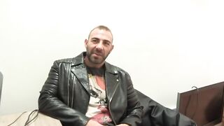 Lusty hispanic eats a MASSIVE OLD PENIS for breakfast