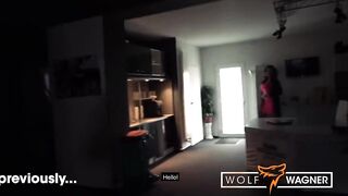 Old DaCada shows her huge fake titted and bald snatch Part two! Wolf Wagner Casting
