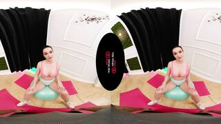 Oiled Stretching into VR Porn