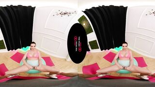 Oiled Stretching into VR Porn