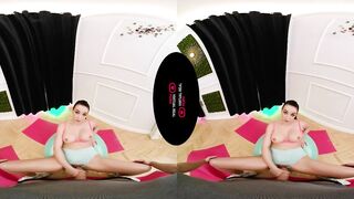Oiled Stretching into VR Porn