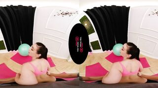 Oiled Stretching into VR Porn