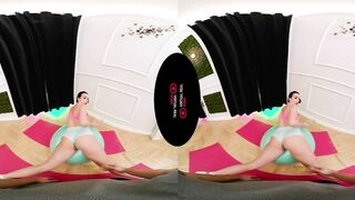 Oiled Stretching into VR Porn