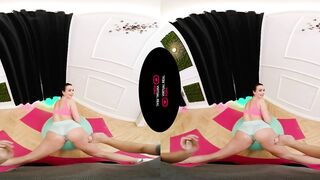 Oiled Stretching into VR Porn