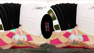 Oiled Stretching into VR Porn