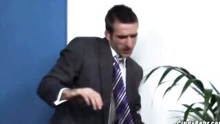 Cindy Behr dom business man into the dungeon he submits