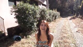 JAV cougar Maki Hojo Outside Nudity Embarrassingly Takes of All Clothes for Springtime Public Stroll