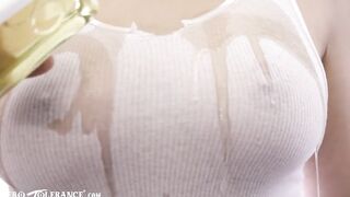 ZeroTolerance - Stacked & Natural Goddess Oiled Up & Plowed