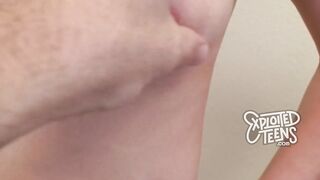 18yr older wholesome newbie blows dick inside this clip