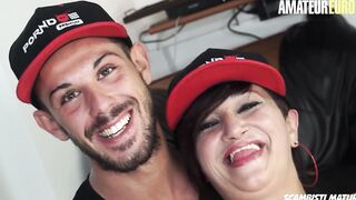 ScambistiMaturi - Danette Squirt Lusty Italian BBW Older Hardcore Anal Banging With A Huge Penis