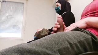 Pervert doctor slips a concealed camera into his waiting room, this muslim thot will be caught red-handed with empty French ball
